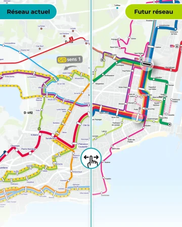 Multimodalité (Lila Presqu’île, Aléop, SNCF)